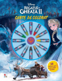 Disney. Regatul de gheata II. Carte de colorat. 12 creioane mici pentru maini de pitici - Litera