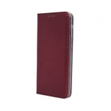 Husa Flip Carte / Stand Samsung A715 Galaxy A71, inchidere magnetica Burgundy