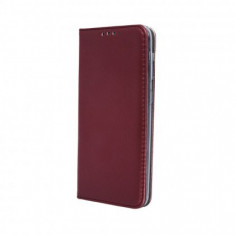 Husa Flip Carte / Stand, Samsung S911 Galaxy S23, inchidere magnetica, Burgundy