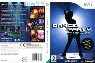 Joc Wii Dance Party Club Hits (Wii) classic/mini/U disc aproape nou (Dance Mat) foto