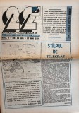Cumpara ieftin Revista 22 nr. 19 17 mai 1991 42 x 30 cm 12 pagini coperti brosate romana