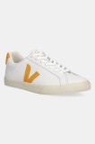 Veja sneakers din piele Esplar Logo femei, culoarea alb, EO0203711A