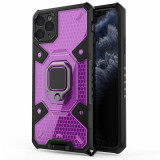 Cumpara ieftin Husa pentru iPhone 11 Pro Max, Techsuit Honeycomb Armor, Rose-Violet