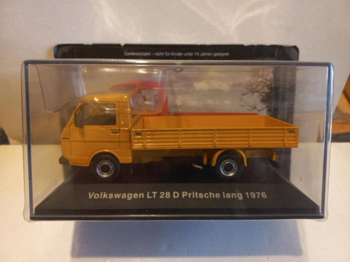 Macheta Volkswagen LT 28 D Pritsche lang - 1976 1:43 Deagostini Volkswagen