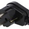 Conector Alimentare AC Tată 2P PE 250V 16A Negru