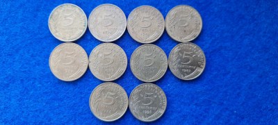FRANTA 5 CENTIMES SET foto
