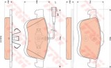 Set placute frana,frana disc FIAT PRATICO platou / sasiu (263) (2010 - 2016) TRW GDB1865