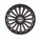 Set 4 capace roti pentru Fiat, model Dino Black, R15