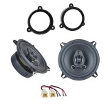 Set boxe Renault Megane III Ground Zero GZFF 5.2 cu inele si conectori