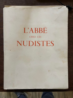 Kienne de Mongeot L Abbe chez les Nudistes (1946) foto