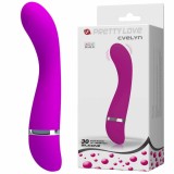Vibrator pentru punctul G Pretty Love Cvelyn violet 19,8 cm
