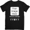 Tricou Personalizat cu Poza si Melodia Preferata , Creat de Tine