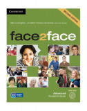 Face2face Advanced Student&#039;s Book with DVD-ROM - Paperback brosat - Peter Anderson - Cambridge