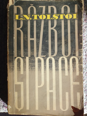 Razboi si Pace - Lev Tolstoi vol I, 1961, 430 pagini, starea f buna foto