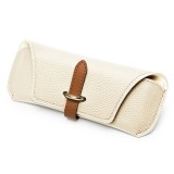 Asteroid GSM - Glasses Case (ETL3) - PU, 17.8 x 7.3 x 0.5cm - Swiss Coffee