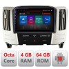 Navigatie Lexus RX300 2003-2008 Android radio gps internet Octa Core 4+64 LTE Kit-RX300+EDT-E509-PRO CarStore Technology