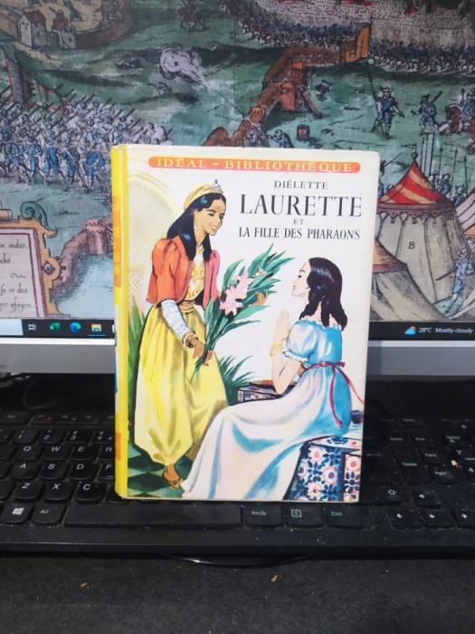 Dielette, Laurette et la fille des pharaons, illustrations de A. Chazelle, Hachette, Paris 1956, 232