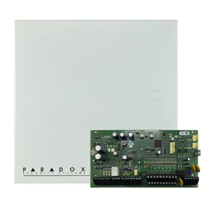 Centrala Paradox SP7000+; 16 intrări de zonă sau 32 cu