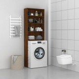 Gossi dulap masina de spalat, stejar maro, 64x24x190 cm