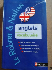 Anglais vocabulaire- Le Robert &amp;amp; Nathan foto