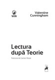 Lectura dupa teorie - Valentine Cunningham