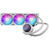 Cooler procesor ASUS ROG RYUO III 360 ARGB White Edition, all-in-one cu racire lichida, ventilatoare ARGB