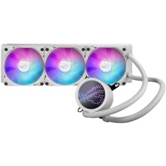 Cooler procesor ASUS ROG RYUO III 360 ARGB White Edition, all-in-one cu racire lichida, ventilatoare ARGB