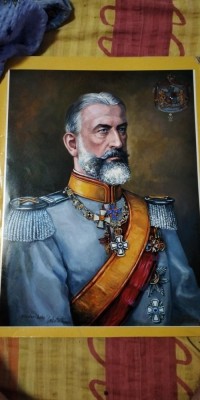 Print de mare dimensiuni cu autograful ilustratorului Tanase Valentin foto