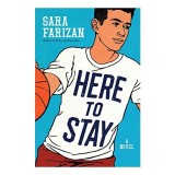 Carte pentru copii 'Here to stay' - Bijan Majidi, poveste despre cyberbullying si baschet
