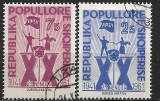 C5327 - Aniversari 2v.stampilata,serie completa