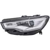 Far Audi A6 (C7), 01.2011-06.2014, partea Stanga, electric, fara balast, cu motoras, bi-xenon, cu lumina curbe, cu LED daytime, tip bec D3S+H7, Depo