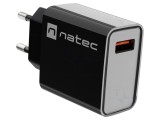 Alimentator Pulsatoriu NATEC NUC-2058 5-12V DC 3A 18W Plug-in Compact