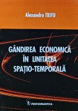 Gandirea economica in unitatea spatio-temporala - 2005 - Alexandru Trifu (AZ58)