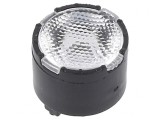 Lentilă LED Rotundă PMMA Transparentă 63&deg; 7mm