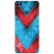 Husa silicon pentru Huawei Y9 2018, Blue And Red Abstract