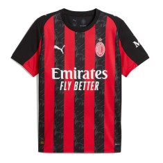 AC Milan tricou de fotbal official replica 25/26 home - M