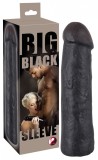 Extensie/Manson Penis Big Black, Negru, 22 cm, You2toys