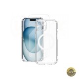 Husa MagSafe pentru Apple iPhone 15 Pro Max Vmax Premium Transparenta