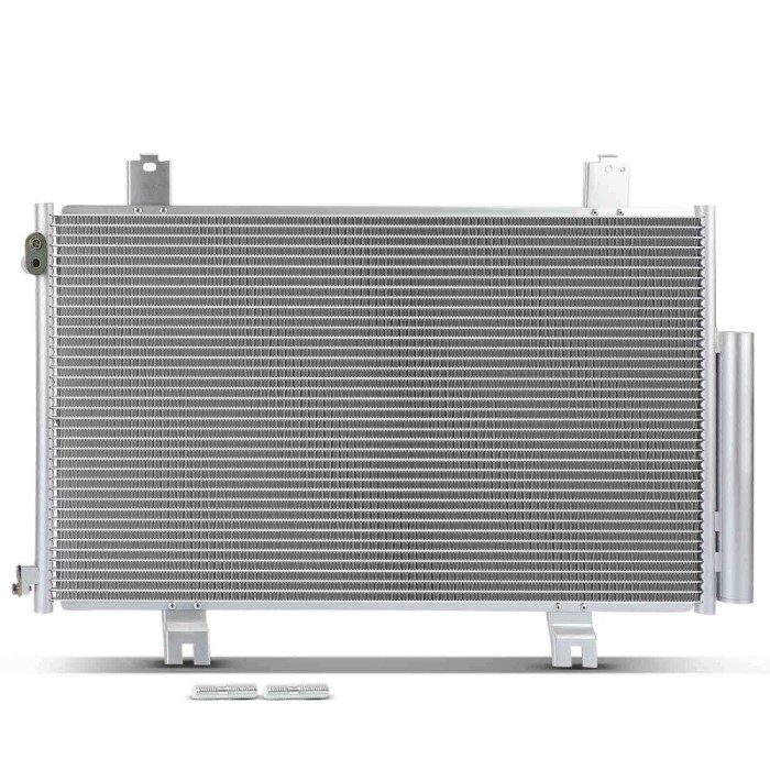 Condensator climatizare AC Honda Cr-V, motor: 1.5 T, Condensator cu uscator integrat, 730(690)x400x12, miez si rezervor din aluminiu brazat, 8013A0A01