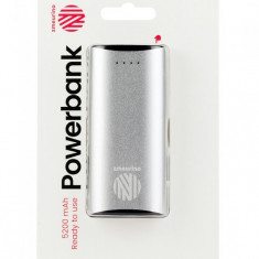 Incarcator mobil de urgenta (Power Bank) Zmeurino PB188 5200 mAh argintiu