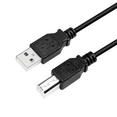 CABLU USB LOGILINK pt. imprimanta USB 2.0 (T) la USB 2.0 Type-B (T) 2m negru "CU0007B"