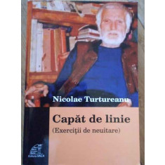 Capat De Linie (exercitii De Neuitare) - Nicolae Turtureanu