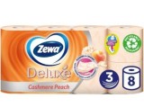 Hartie igienica, Zewa Piersica, 3 straturi, 8 role/set, Gimihome
