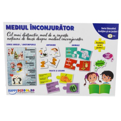 Joc 4 in 1 - Mediul inconjurator foto
