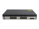 Switch Cisco WS-C3750G-24TS-S, 24 porturi RJ45 de 1 Gb, 4 porturi SFP de 1 Gb, cu funcție StackWise, gestionat