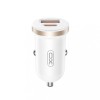 Incarcator auto 12V XO, 30W, USB-A, USB-C, QC 3.0, PD3, CC56, alb