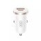 Incarcator auto 12V XO, 30W, USB-A, USB-C, QC 3.0, PD3, CC56, alb