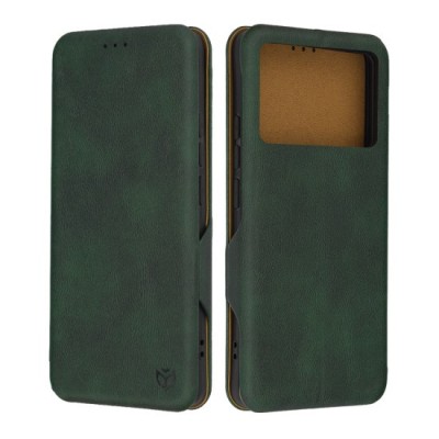 Husa pentru Xiaomi Poco X6 Pro - Techsuit Safe Wallet Plus - Green foto