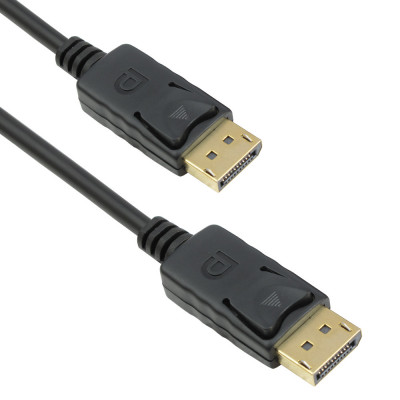 Cablu DisplayPort (DP) - DisplayPort DeTech, 1.8m, tata, calitate deosebita foto