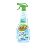 Detergent geamuri Nufar, floral, cu pulverizator, 500 ml
